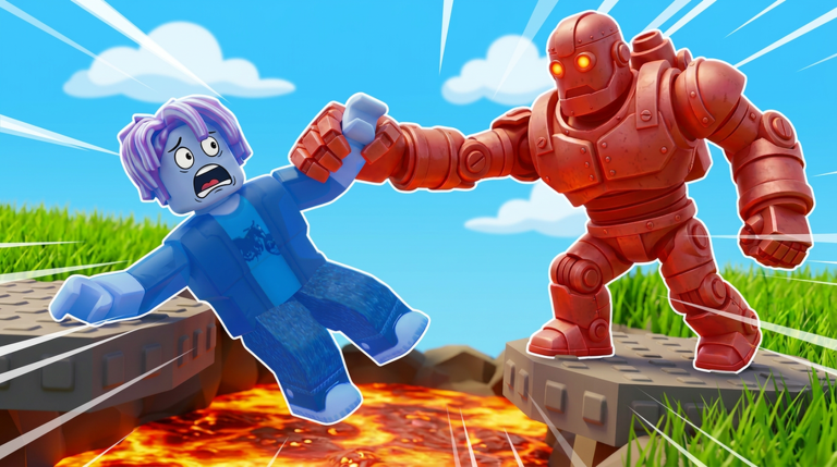 Human And Robot 🤖 [2 Player Obby]