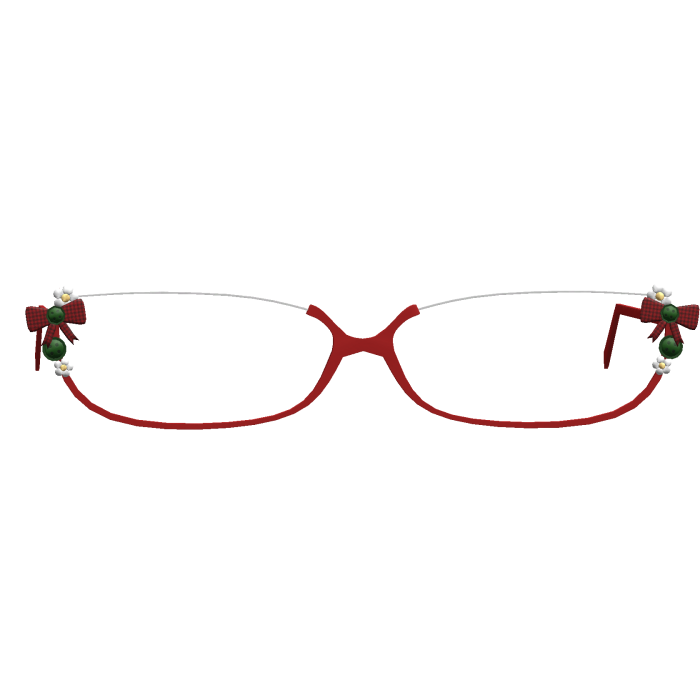 kawaii red igari harajuku glasses