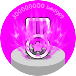300m badges in total badge room