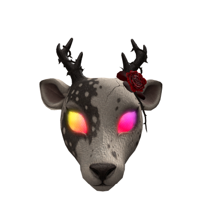 [ANIMATED] Glowing Cursed Goat Mask
