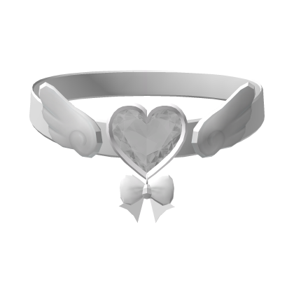 Magical Girl Angel Heart Choker - White Roblox item