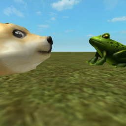 Doge army VS. Frog army