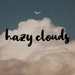 hazy clouds
