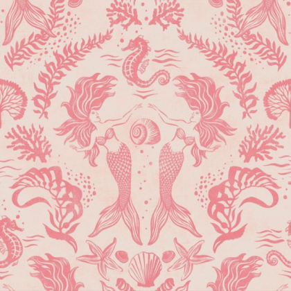 Pink mermaid wallpaper Roblox decal