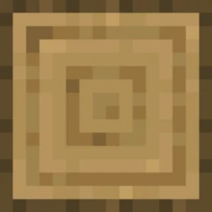 Minecraft - Oak Log Top/Bottom Roblox decal