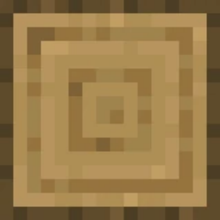 Minecraft - Oak Log Top/Bottom Roblox decal