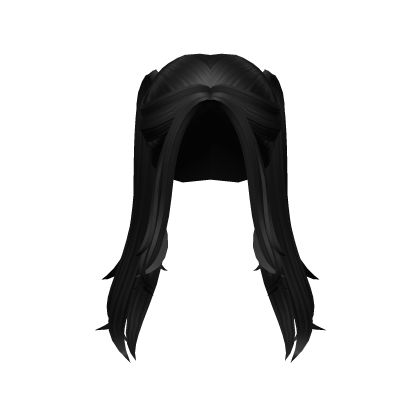 Black High Anime Twintails Roblox item