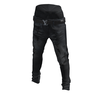 Jeans w/ belt