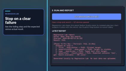Regression Lab - UI Regression Tests preview 5
