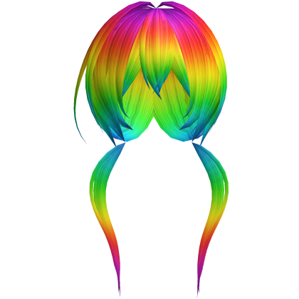 Rainbow Niche Horror Protagonist Pigtails 9.  