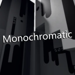 Monochromatic icon