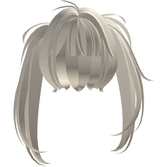 ♡ ; kawaii overgrown anime pigtails in blonde