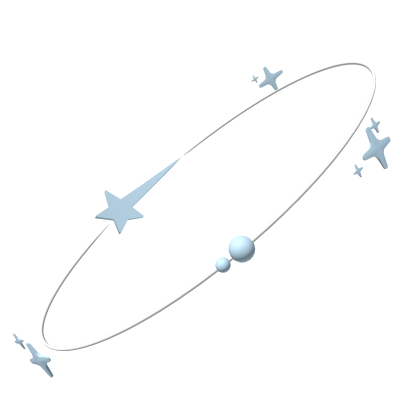 [1.0] Pastel Blue Star Y2k Body Aura Roblox item