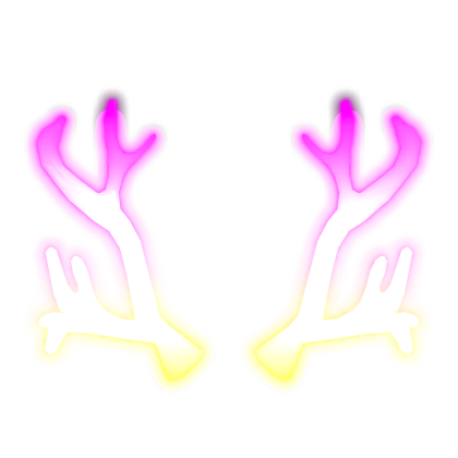 [EMISSIVE] Neon Synthwave Antlers