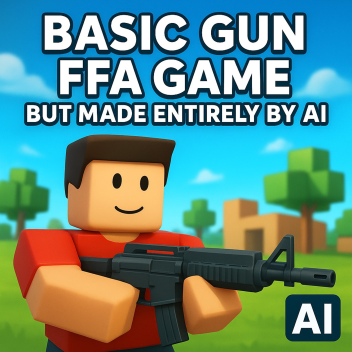 Basic Gun FFA Game But MADE Entirely By AI
