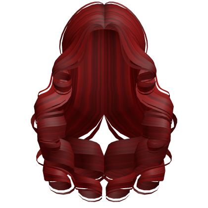 Rococo Princess Curls Red