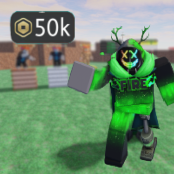 Afk until someone donates 50k Look Cool + Obby