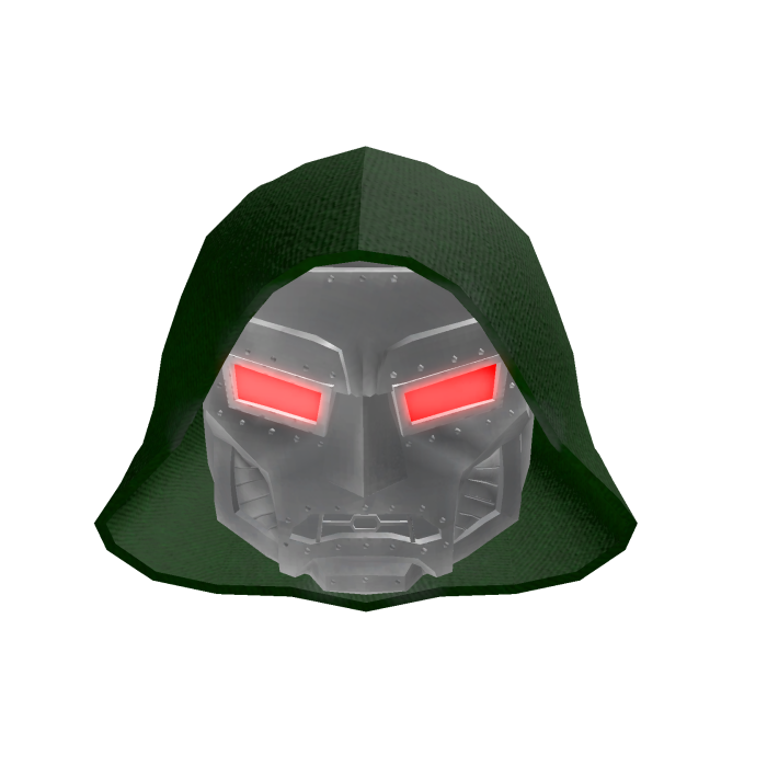 (Emissive) Dr Doom Glowing Eyes Red