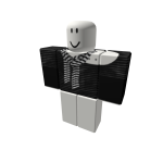 black shirt with tie moe emo