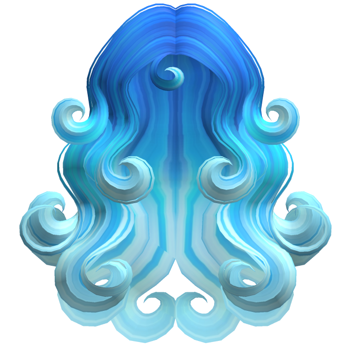 Mermaid Siren Swirls Ocean