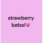 strawberry bøba