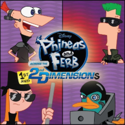 Phineas and Ferb Obby : Across The 2d Dimension