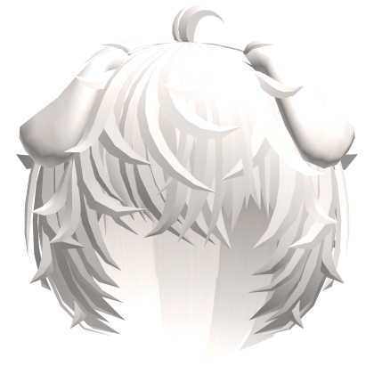 🦴 cute platinum puppy boy messy kawaii wavy hair