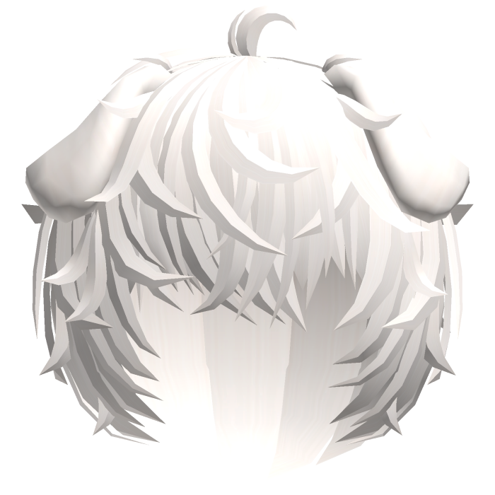 🦴 cute platinum puppy boy messy kawaii wavy hair