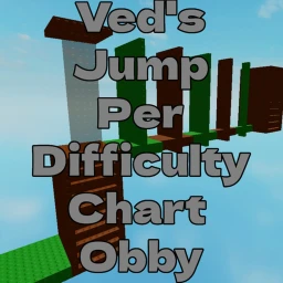 Ved's Jump Per Difficulty Chart Obby  icon