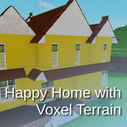 Happy Home with Voxel Terrain icon