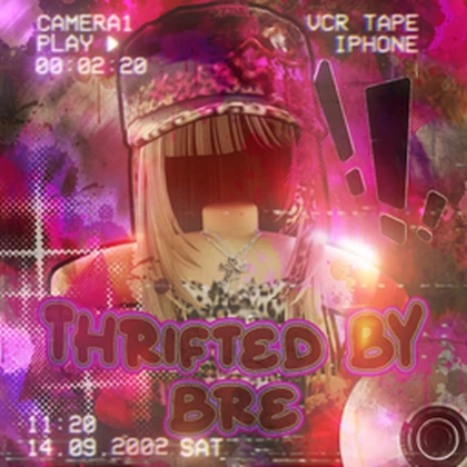 thrifted by bre Roblox group icon