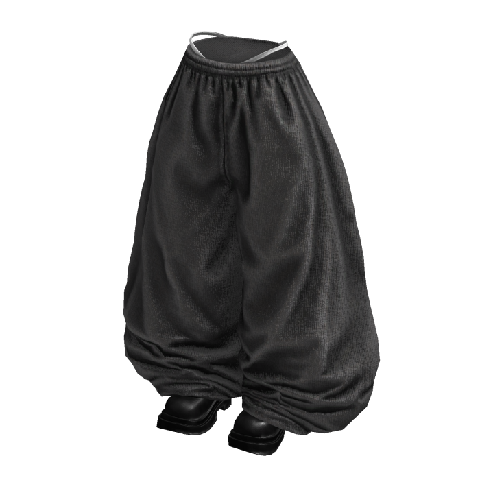 Fade Balloon Sweatpants (Grey White)