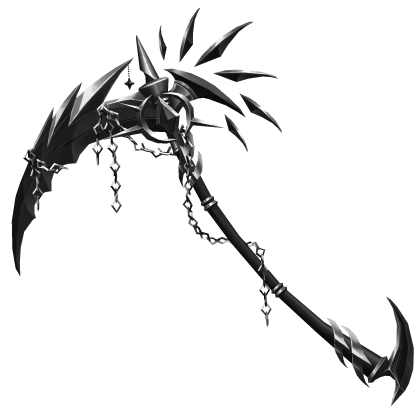 Black and Silver Champion's Scythe