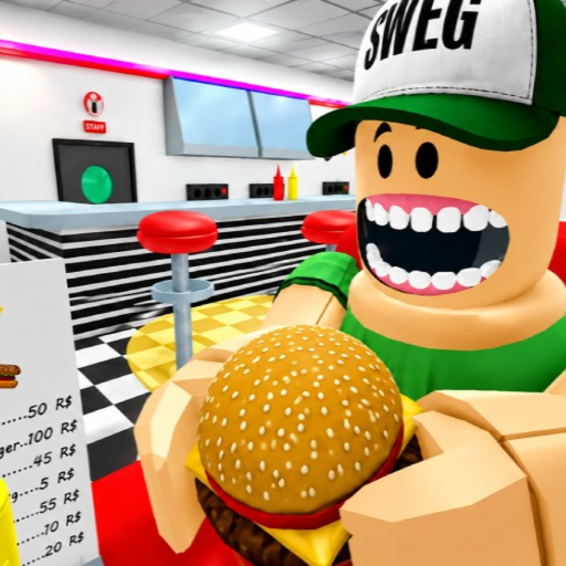 BURGER SHOP ESCAPE! (Obby) Roblox game