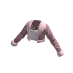🍀Y2K Fur Jacket w TankTop (Pink)