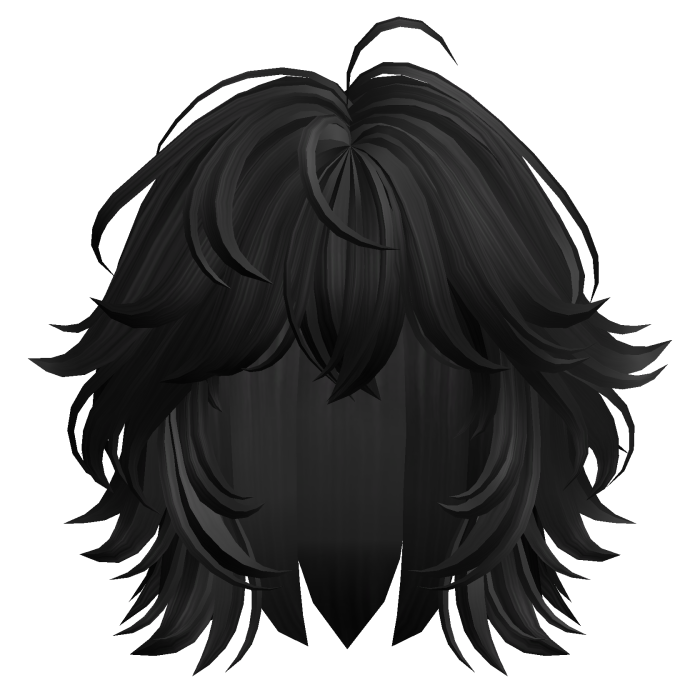 Short Wolf Cut(Black)