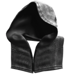 Leather Hood Jacket