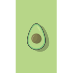 Avocado art fan group