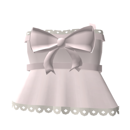 Pink Ribbon Dress - 3.0 Roblox item