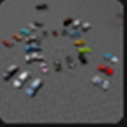 race around in cars