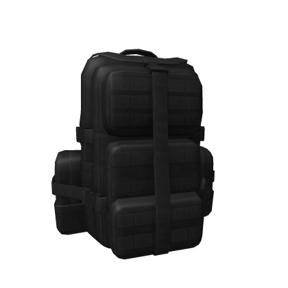 Black Tactical Backpack