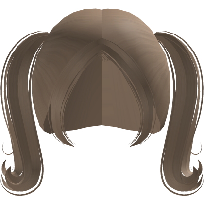 ۶ৎ | cute short pigtails flipped in chai