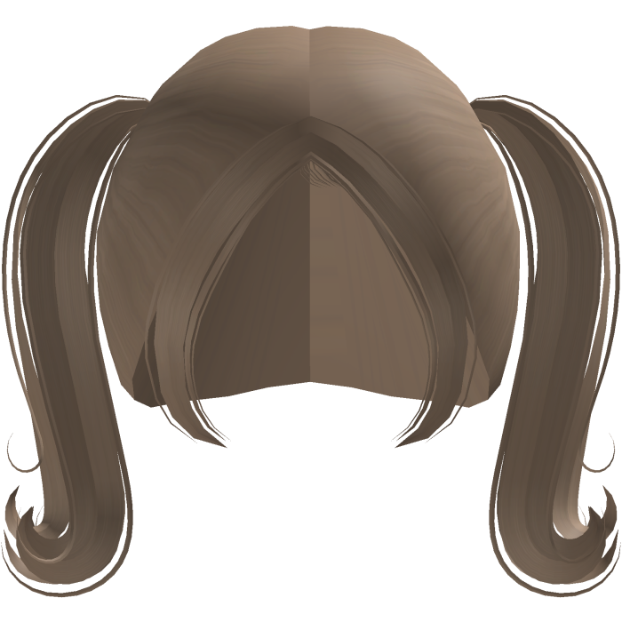 ۶ৎ | cute short pigtails flipped in chai