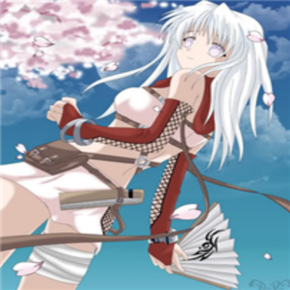 Anime ninja girl 6 Roblox decal