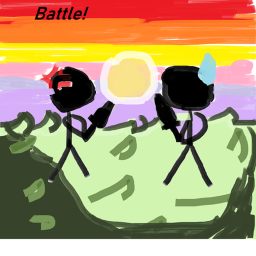 Rainbow riders's battle