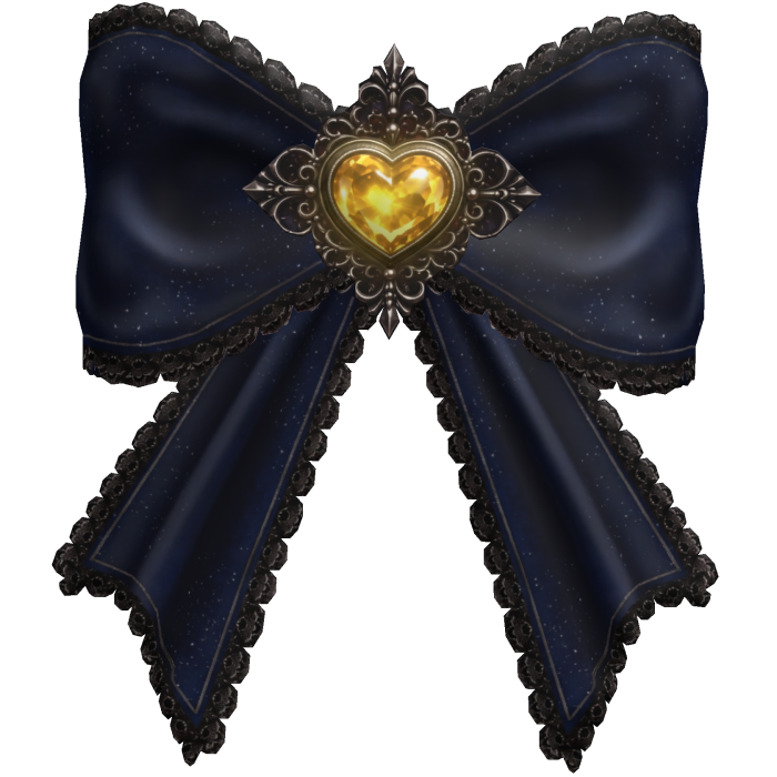 Goth Vampire Hair Bow