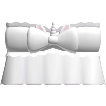 🐾 adorable sweet pastel unicorn top dress white Roblox item