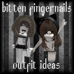 bitten fingernails outfit ideas