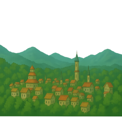 Village in the Heart of Nature Roblox decal