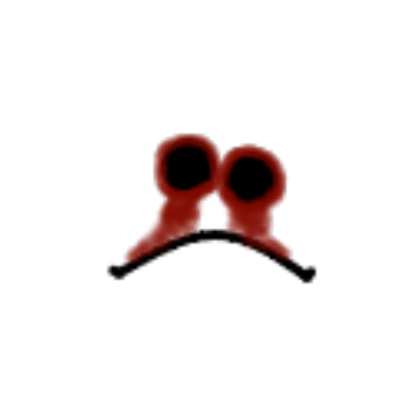 Cartoon Face but no eyes Roblox decal